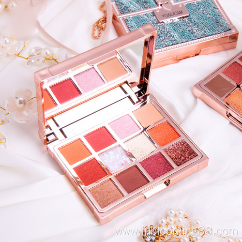 High Quality Cute And Colorful Customized Eyeshadow Pallets